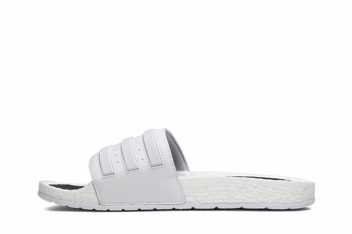 adidas Adilette Boost Slides Cloud White, view 4