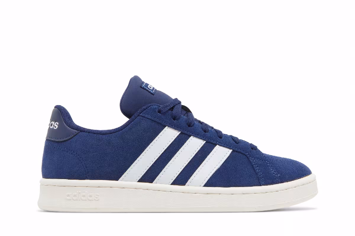 Adidas Grand Court Blue White, view 2