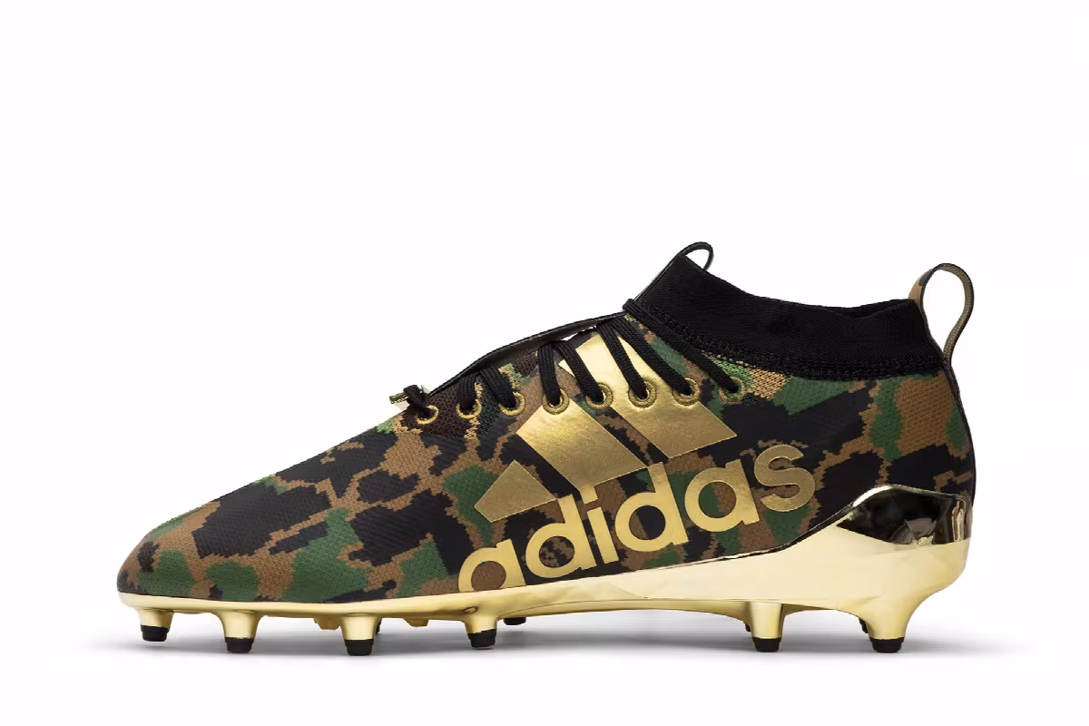 A Bathing Ape x adidas Adizero Cleat Green Camo, view 4