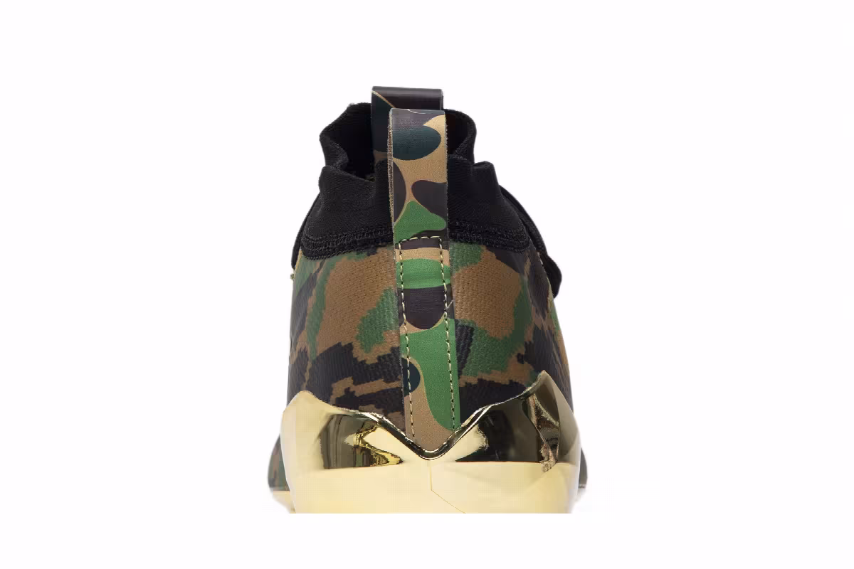 A Bathing Ape x adidas Adizero Cleat Green Camo, view 8