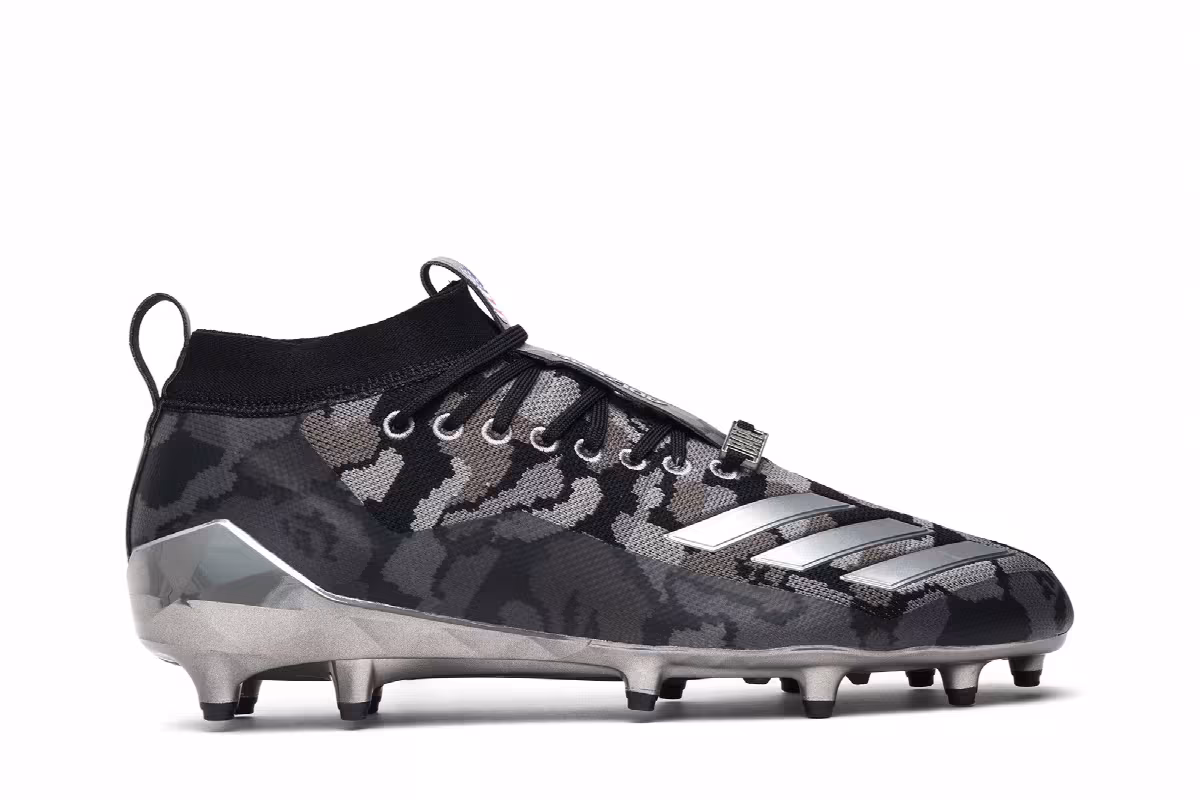 A Bathing Ape x adidas Adizero Cleat Black Camo, view 2