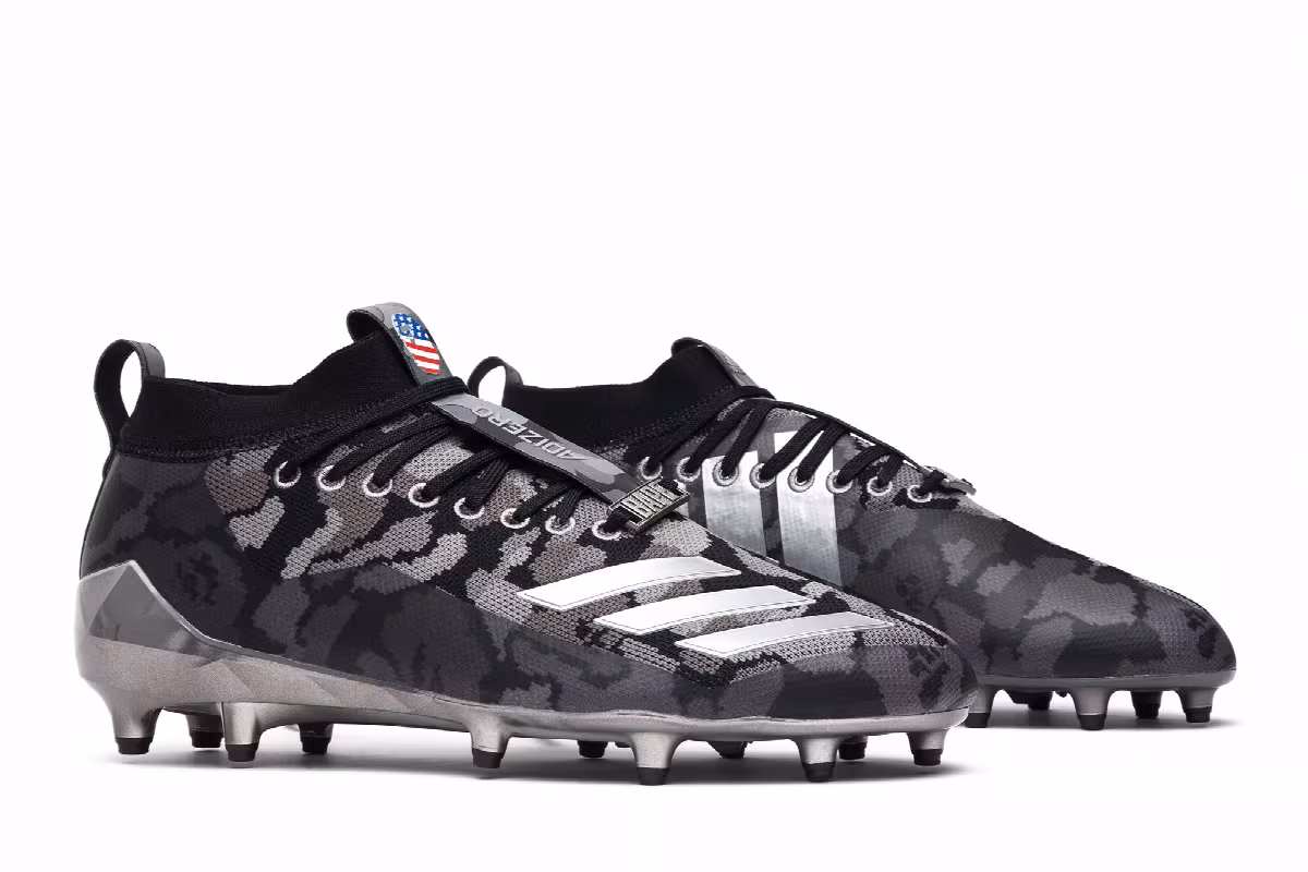 A Bathing Ape x adidas Adizero Cleat Black Camo, view 9