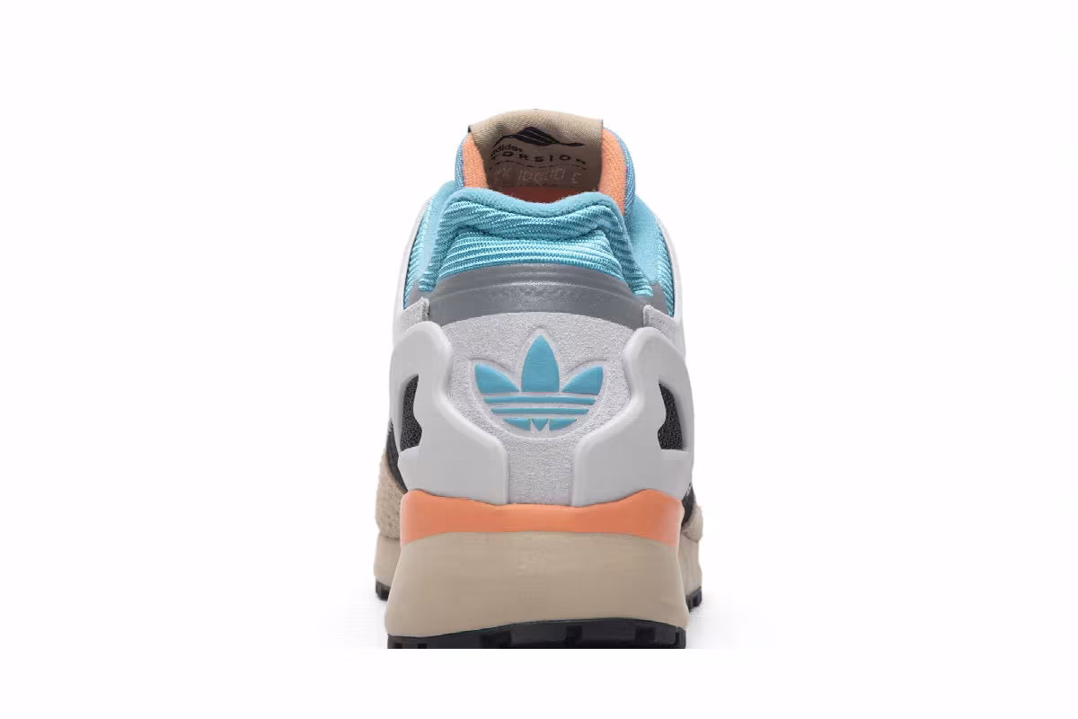Adidas ZX 10000C Grey Coral Blue, view 8