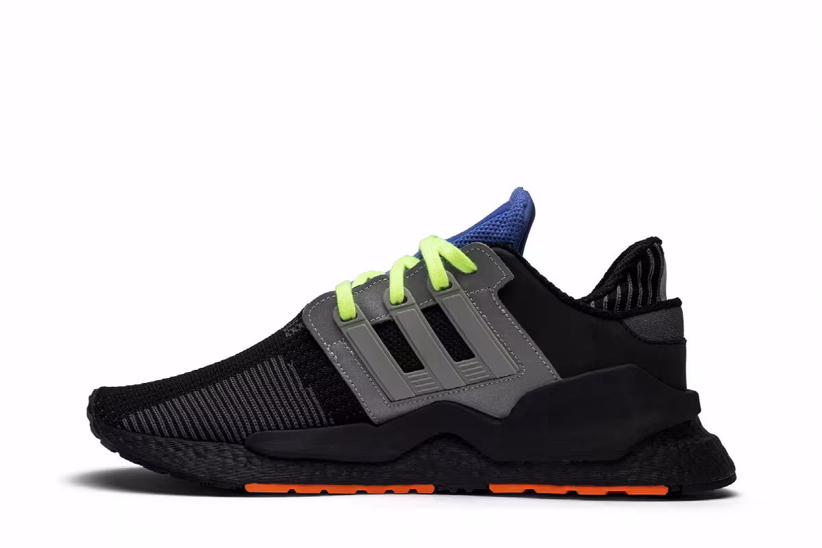 Adidas EQT Support 91/18 PK Black Grey, view 4