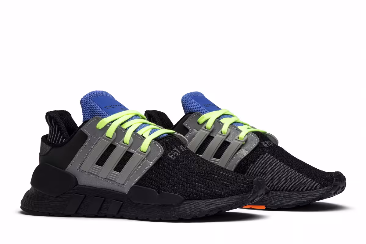 Adidas EQT Support 91/18 PK Black Grey, view 9
