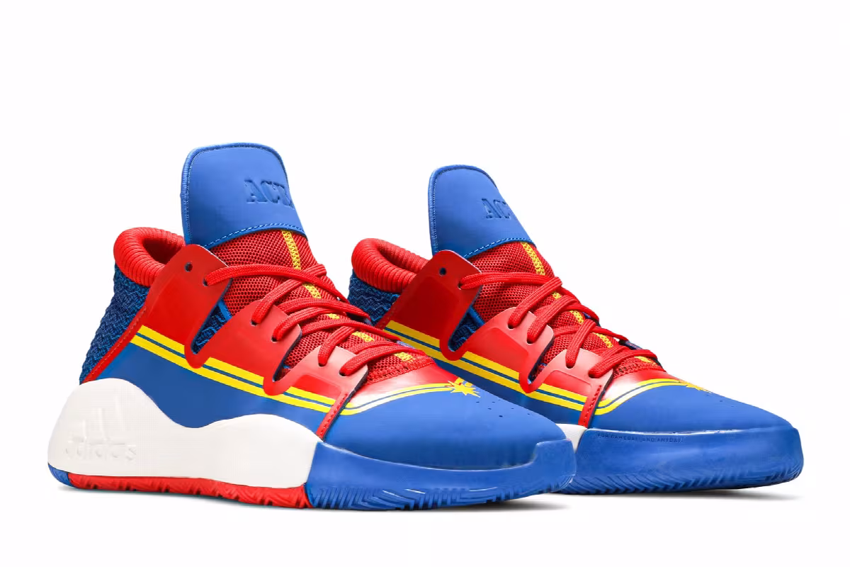 Marvel x adidas Pro Vision J Heroes Among Us: Captain Marvel, view 9