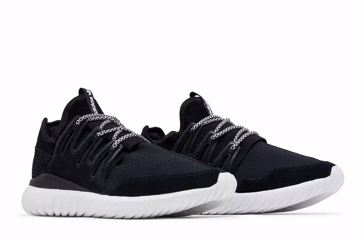 adidas Tubular Radial Core Black, view 9