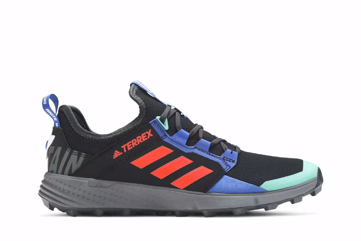 White Mountaineering x adidas Terrex Agravic Speed Black Royal, view 2