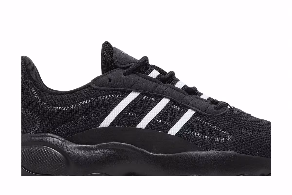 Adidas Haiwee Black White, view 3