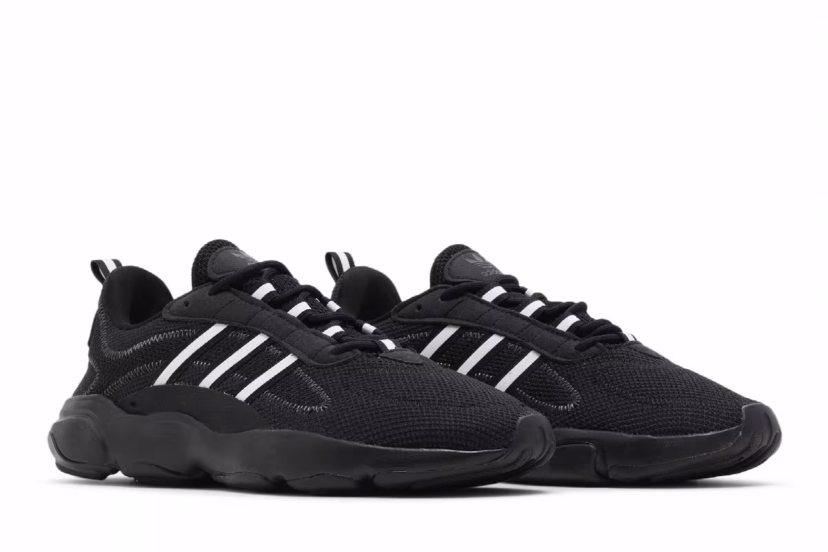 Adidas Haiwee Black White, view 9