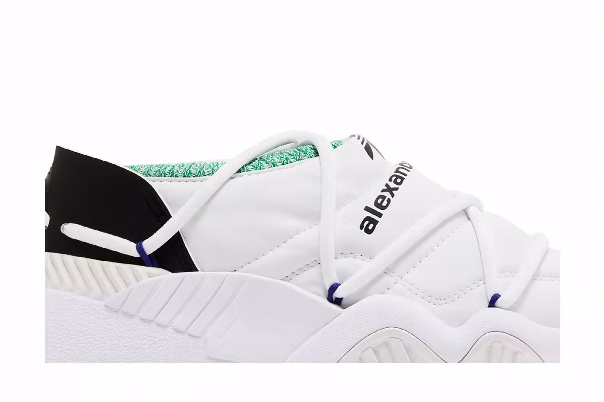 Alexander Wang x adidas Puff Trainer Core White, view 3