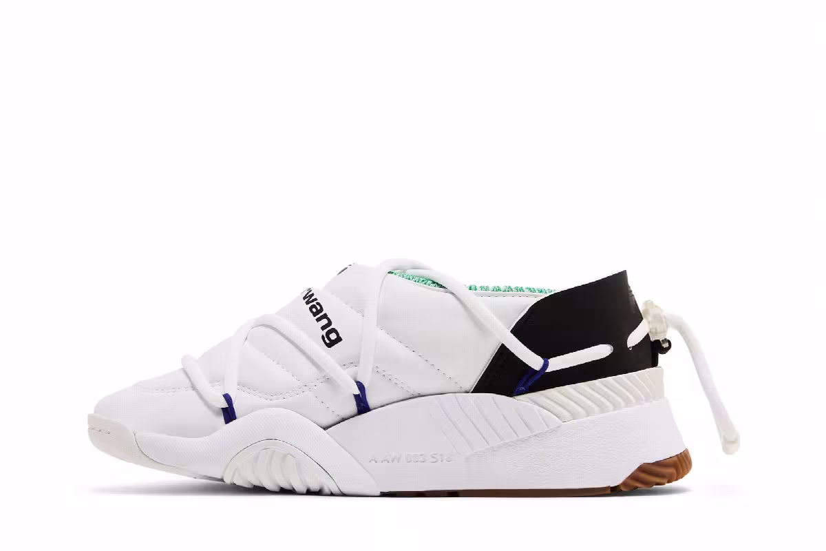 Alexander Wang x adidas Puff Trainer Core White, view 4