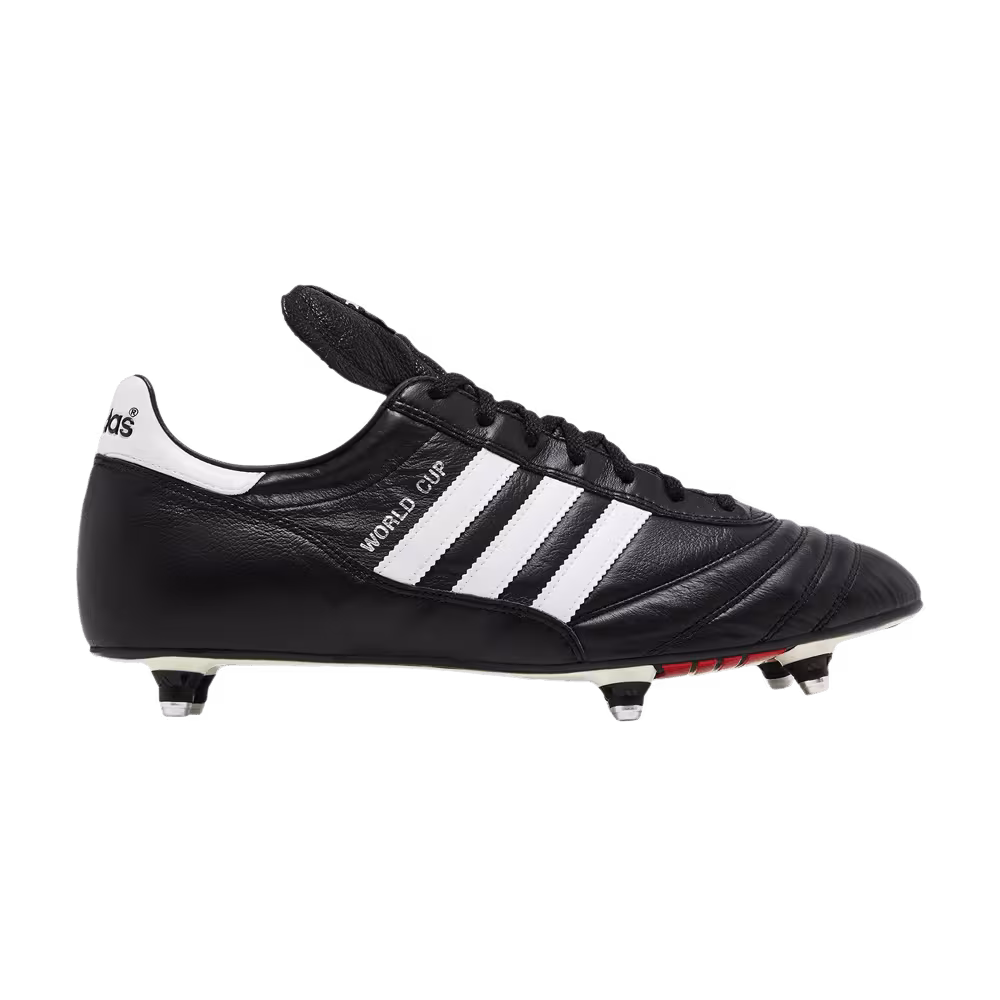 Adidas World Cup Leather SG Made in Germany Black White