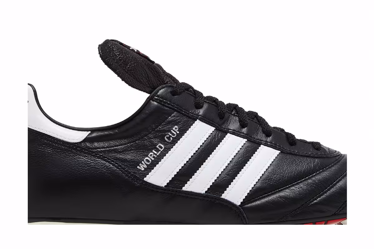 Adidas World Cup Leather SG Made in Germany Black White, view 3