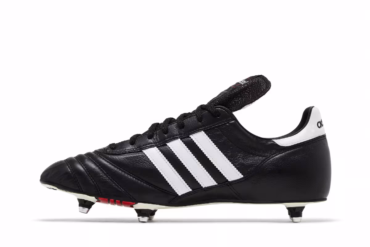Adidas World Cup Leather SG Made in Germany Black White, view 4