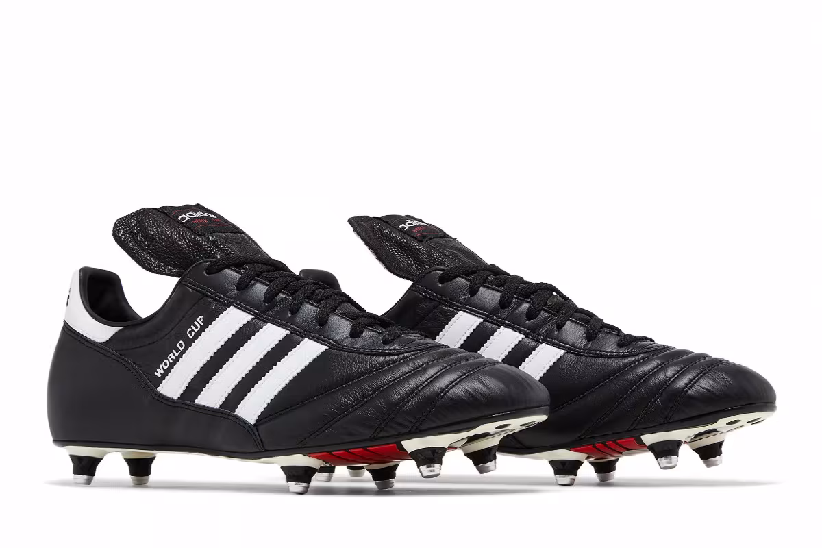 Adidas World Cup Leather SG Made in Germany Black White, view 9