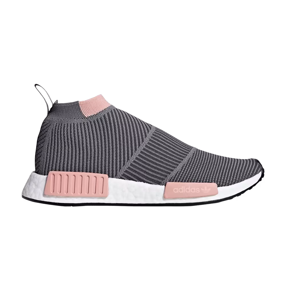 Adidas Women's NMD_CS1 Primeknit Grey Trace Pink