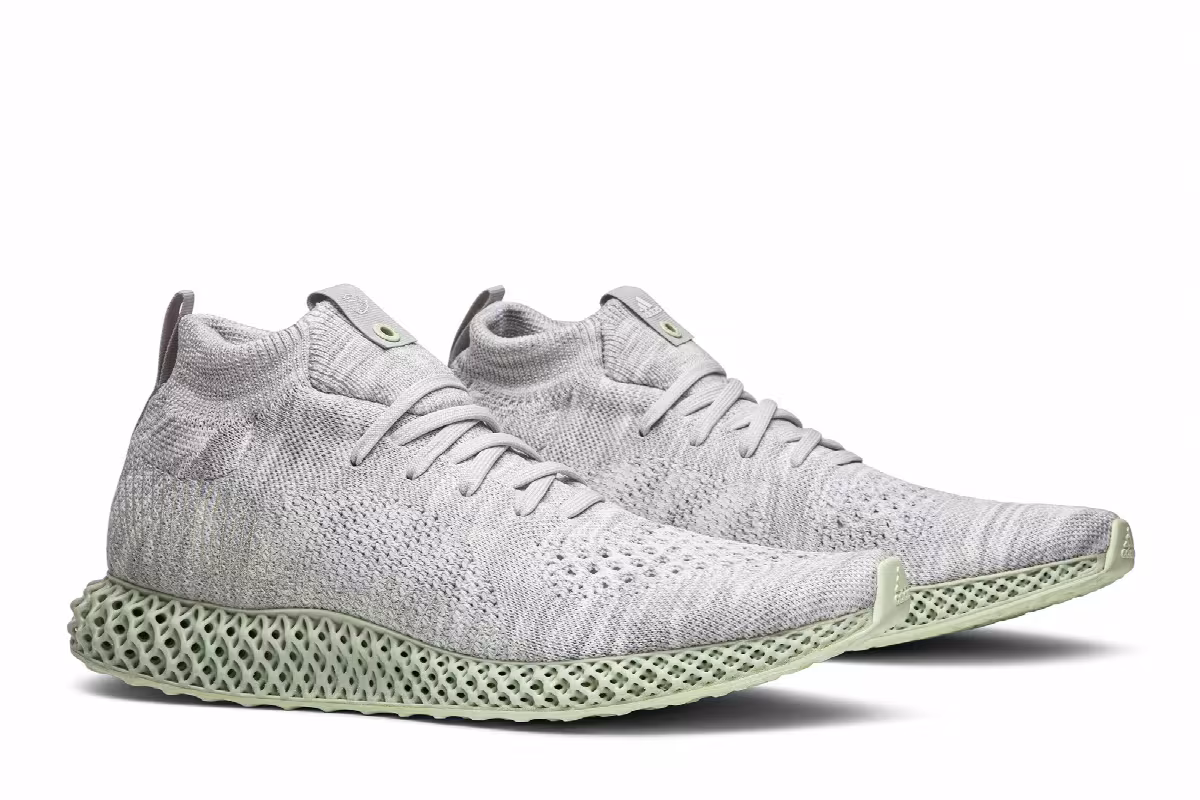 adidas Futurecraft 4D Runner Mid Crystal White, view 9