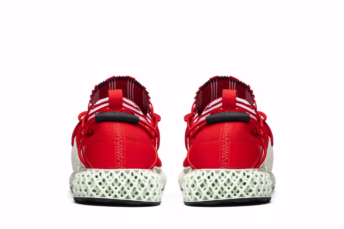 adidas Y-3 Futurecraft Runner 4D Red, view 7