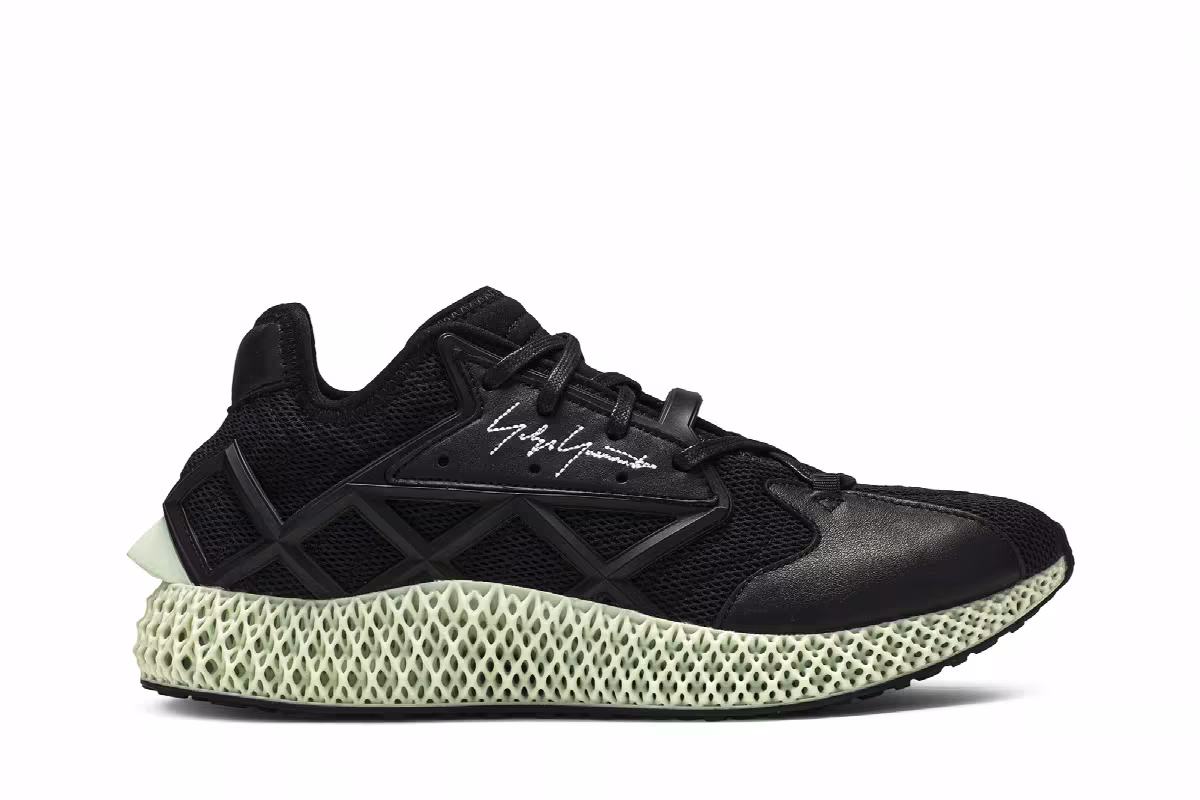 adidas Y-3 Runner 4D Core Black, view 2