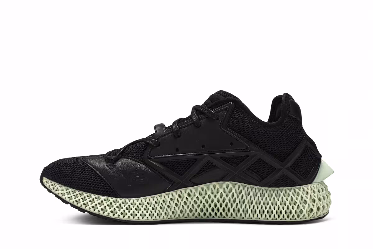adidas Y-3 Runner 4D Core Black, view 4