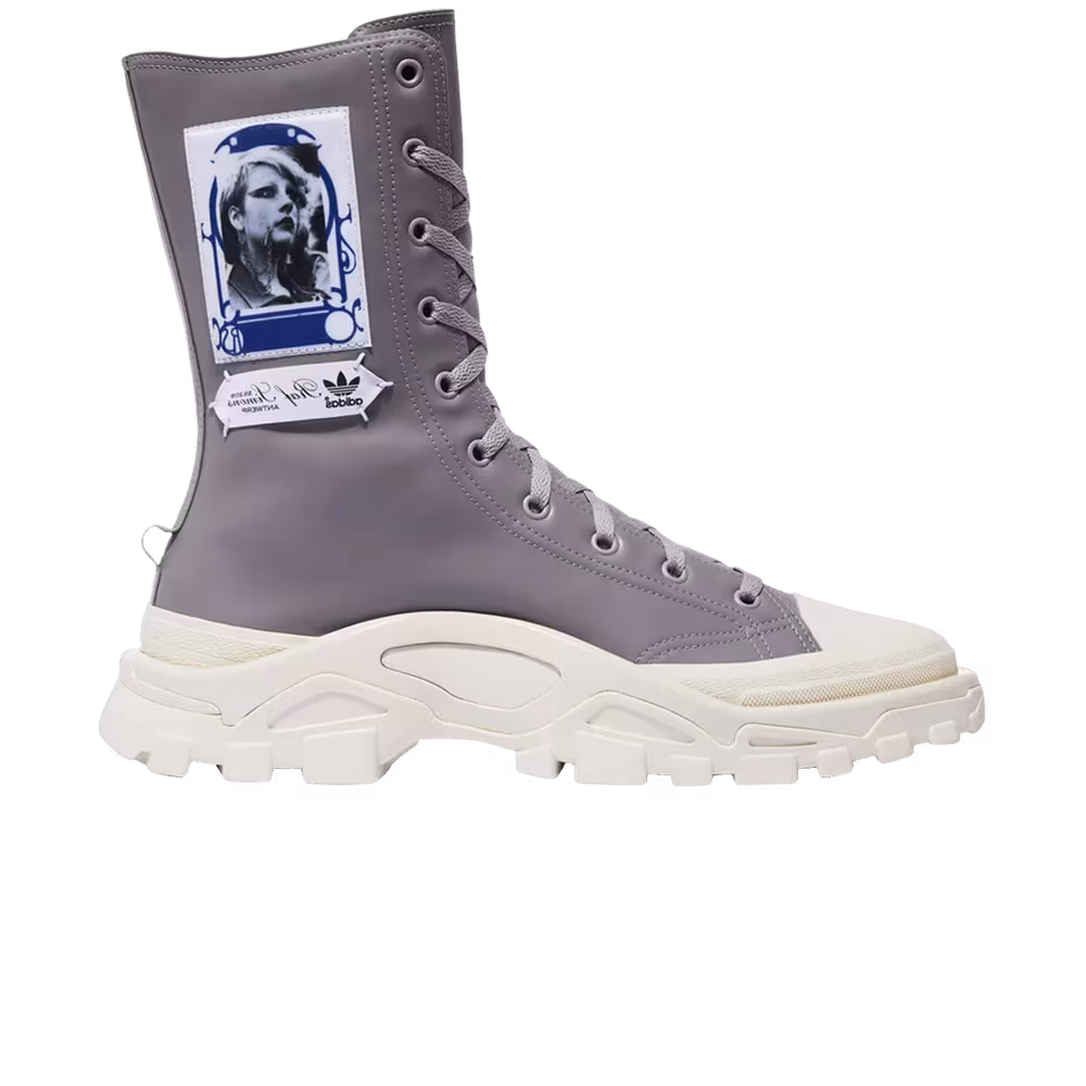 Raf Simons x adidas Detroit Runner High Grey White