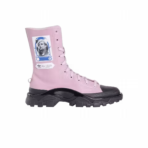 Raf Simons x adidas Detroit High 'Light Orchid Black'