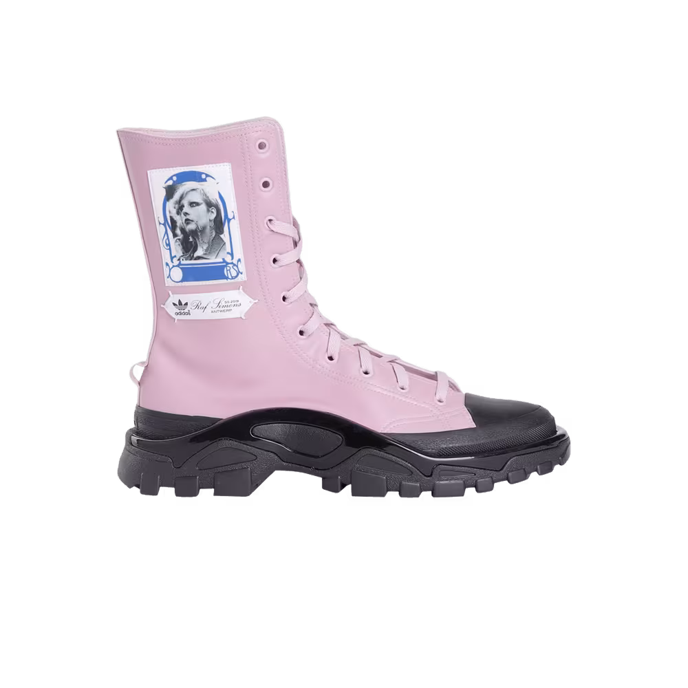 Raf Simons x adidas Detroit High Light Orchid Black