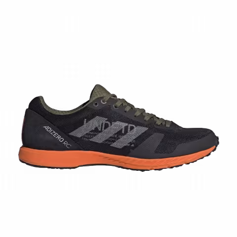 Undefeated x adidas Adizero RC 'Black Orange'