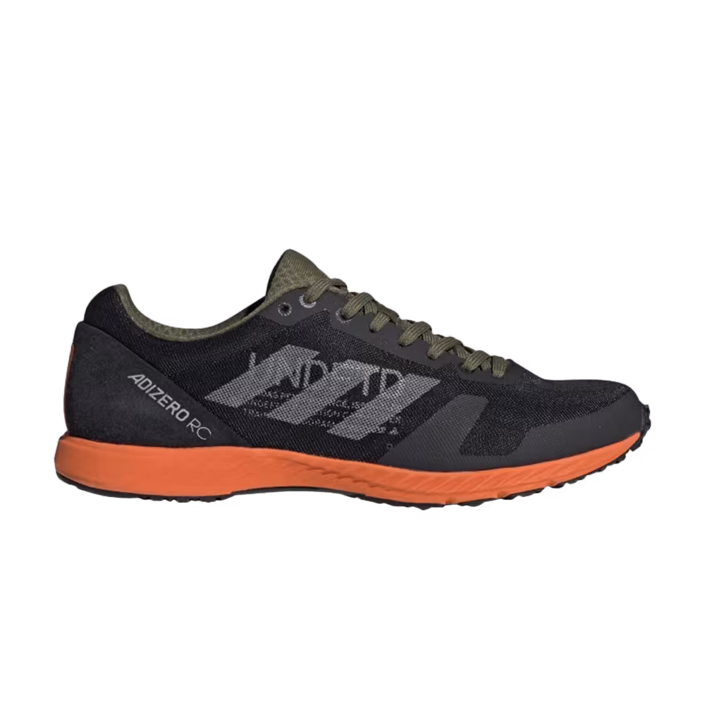 Undefeated x adidas Adizero RC Black Orange