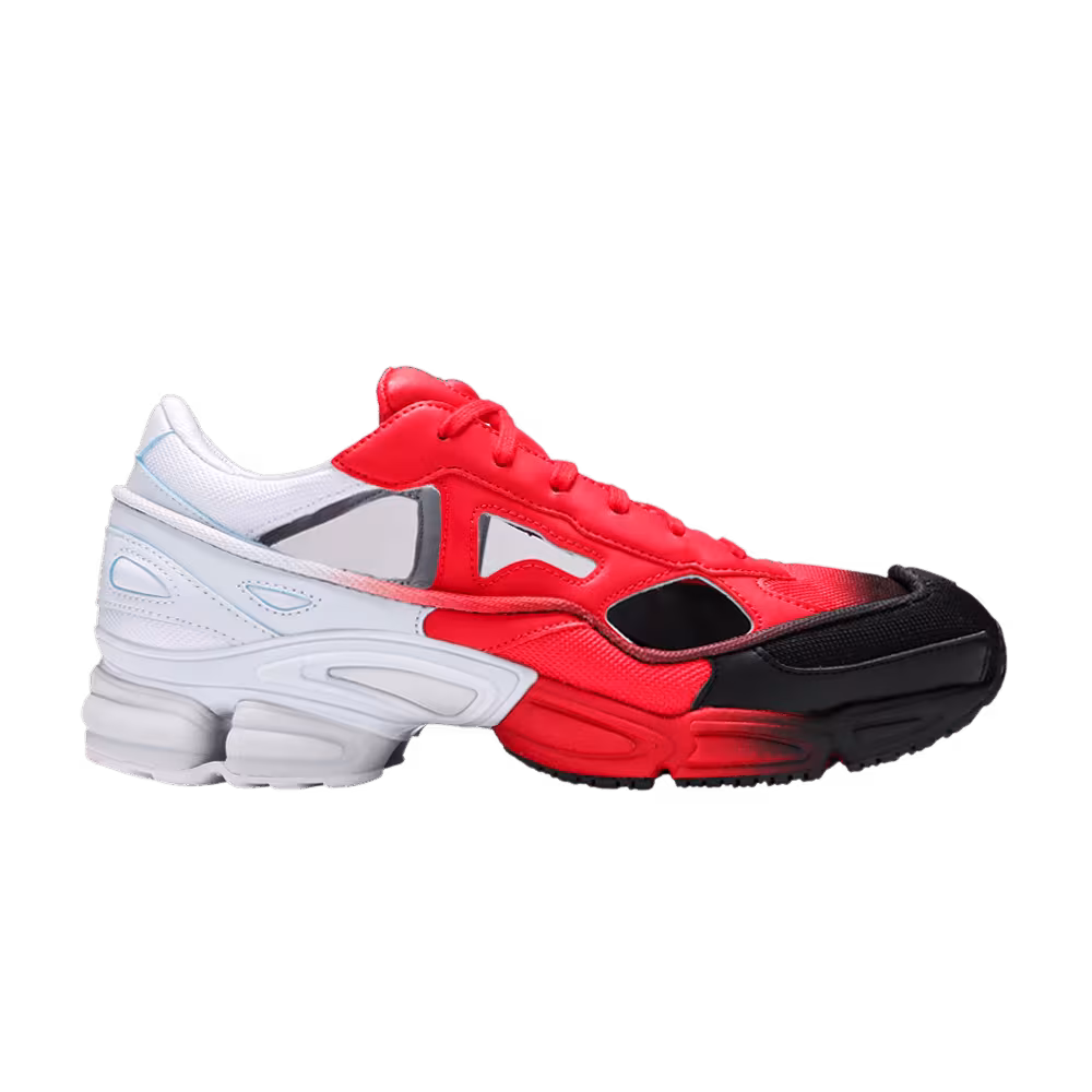 Raf Simons x adidas Ozweego Replicant Red Halo Blue