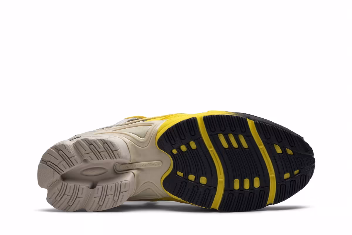 Raf Simons x adidas Ozweego Replicant Beige Yellow, view 5