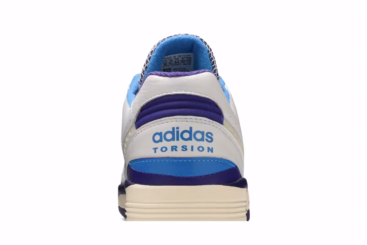 Adidas Consortium Torsion Edberg Comp OG Crayon White, view 8