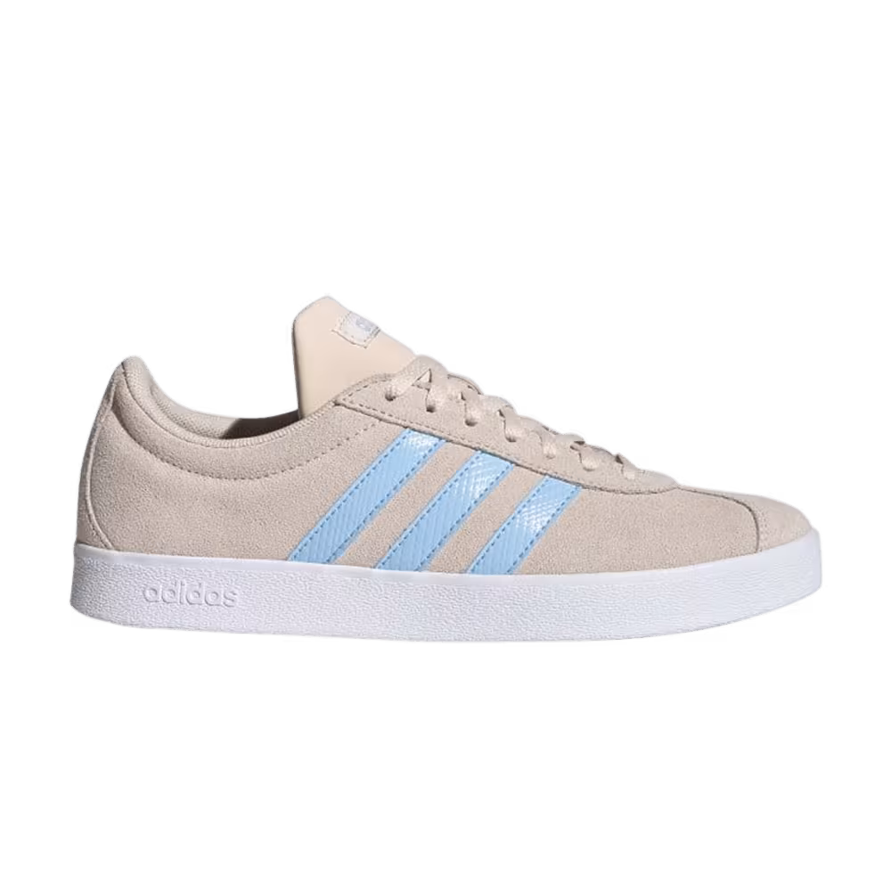 Adidas Women's VL Court 2.0 Linen Glow Blue