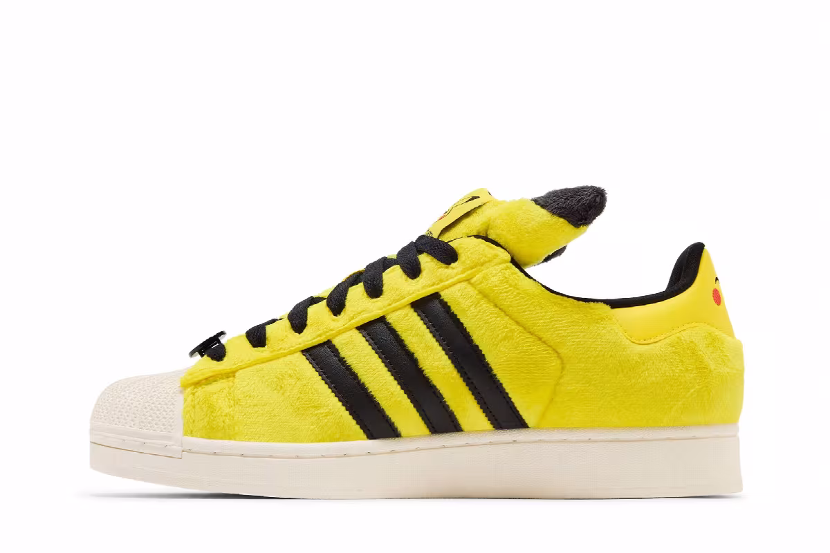 Pokémon x adidas Superstar Pikachu, view 4