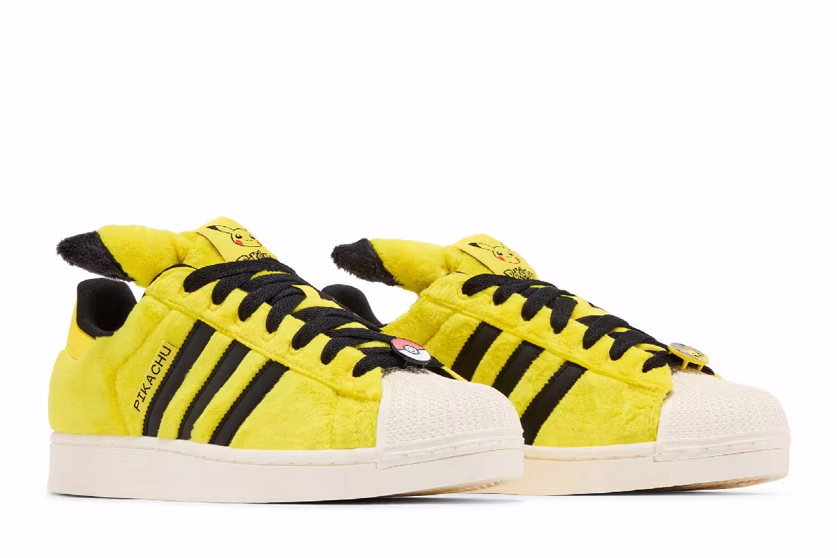 Pokémon x adidas Superstar Pikachu, view 9