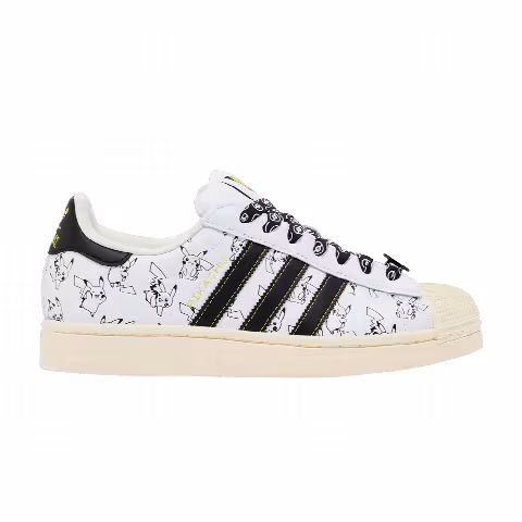 Pokémon x adidas Superstar 'Pikachu White'