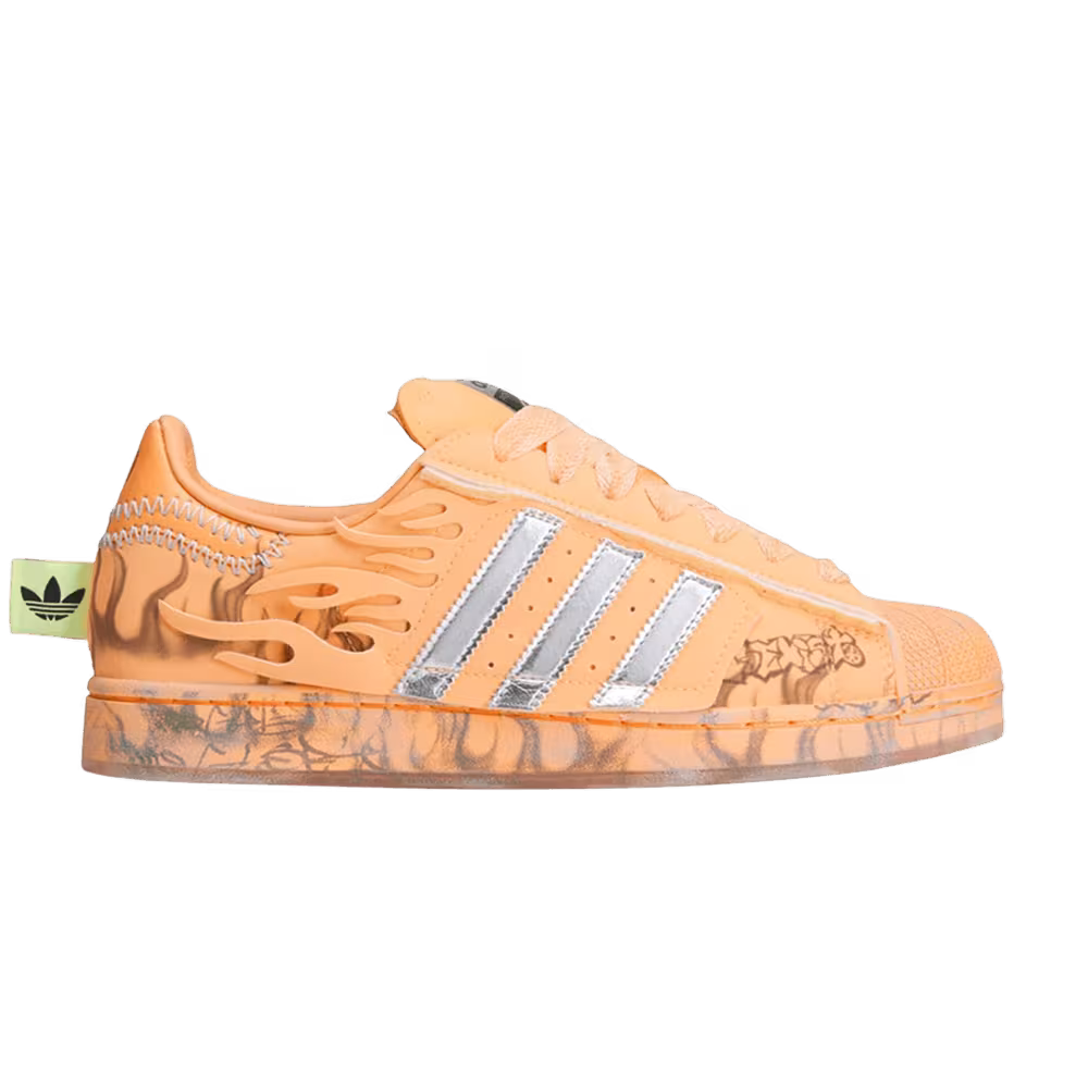 Hellstar x adidas Superstar Hazy Orange