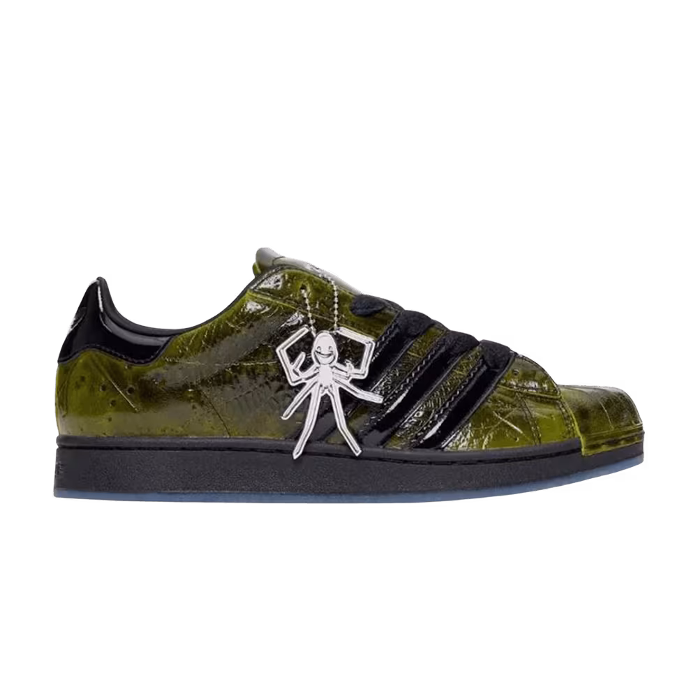 Sp5der x adidas Superstar Yellow Black