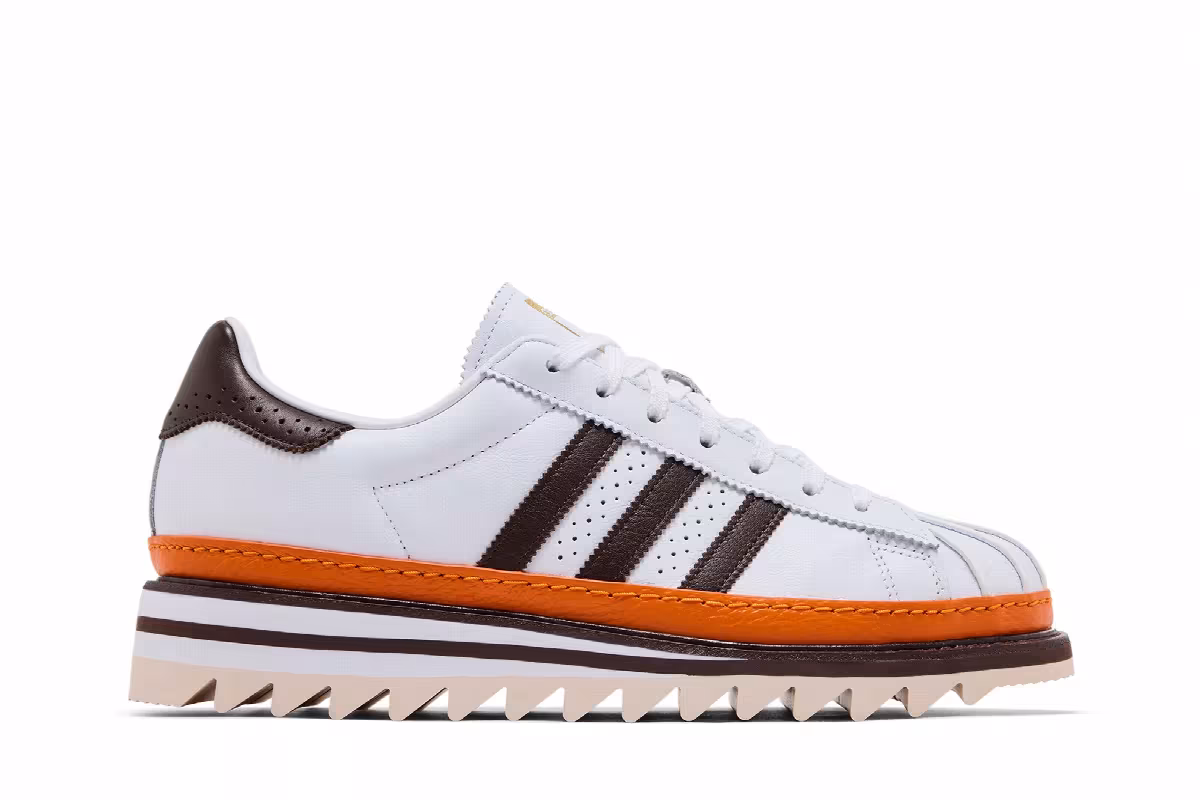 CLOT x adidas Superstar Coffee, view 2