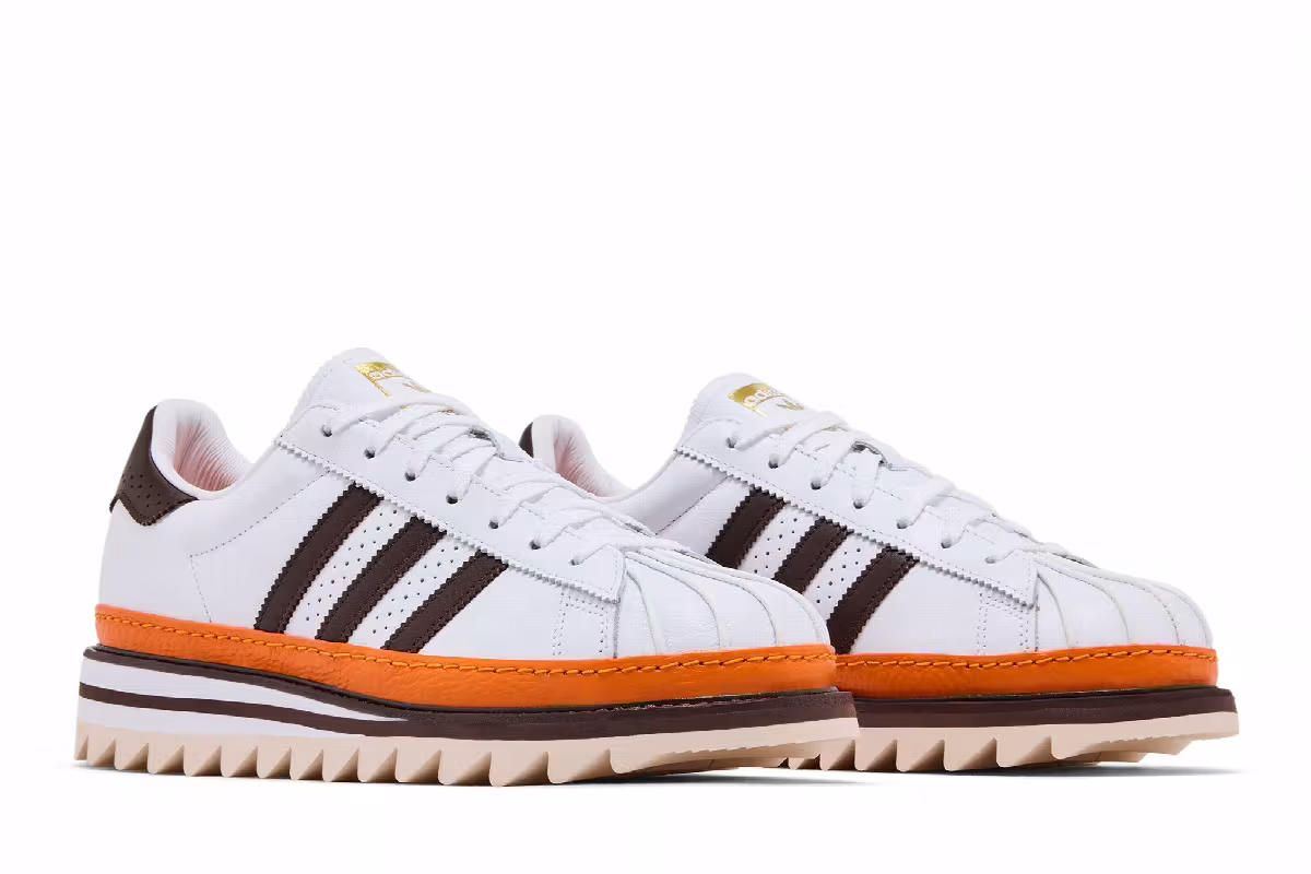 CLOT x adidas Superstar Coffee, view 9