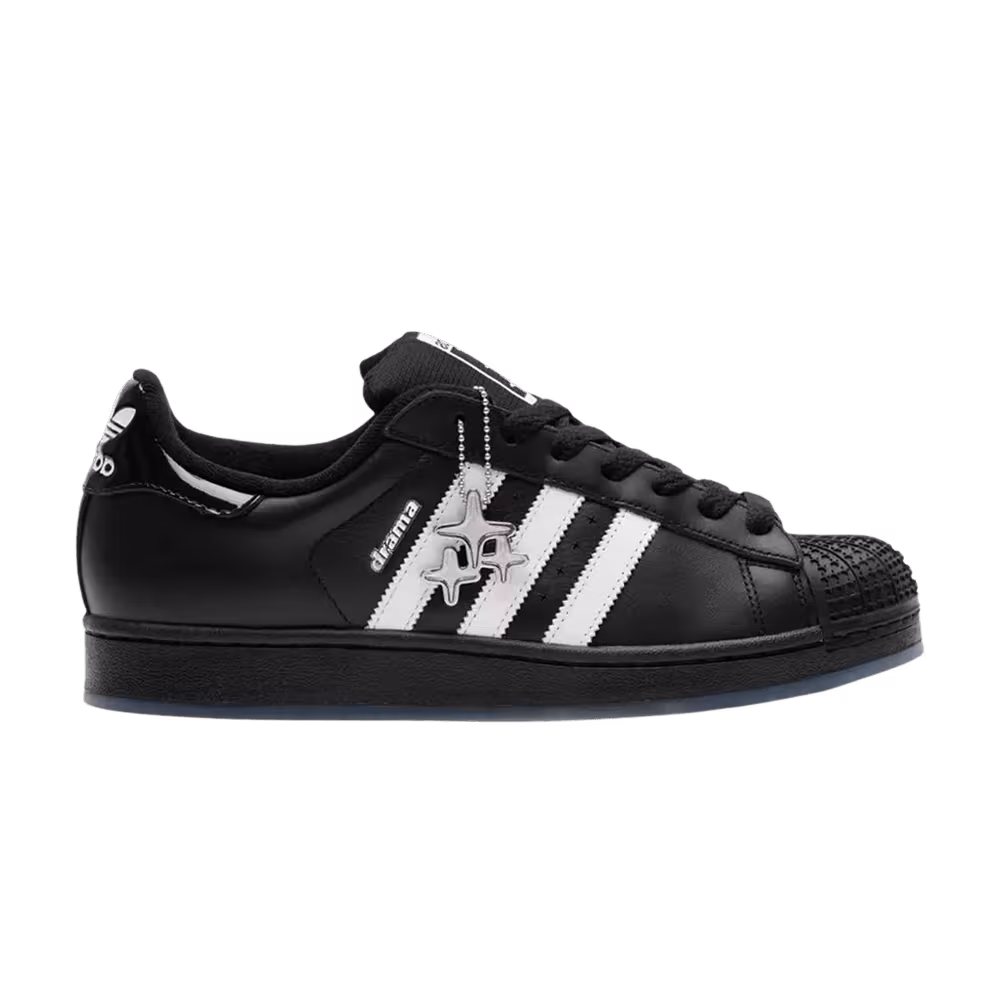 Drama Call x adidas Superstar II Black White