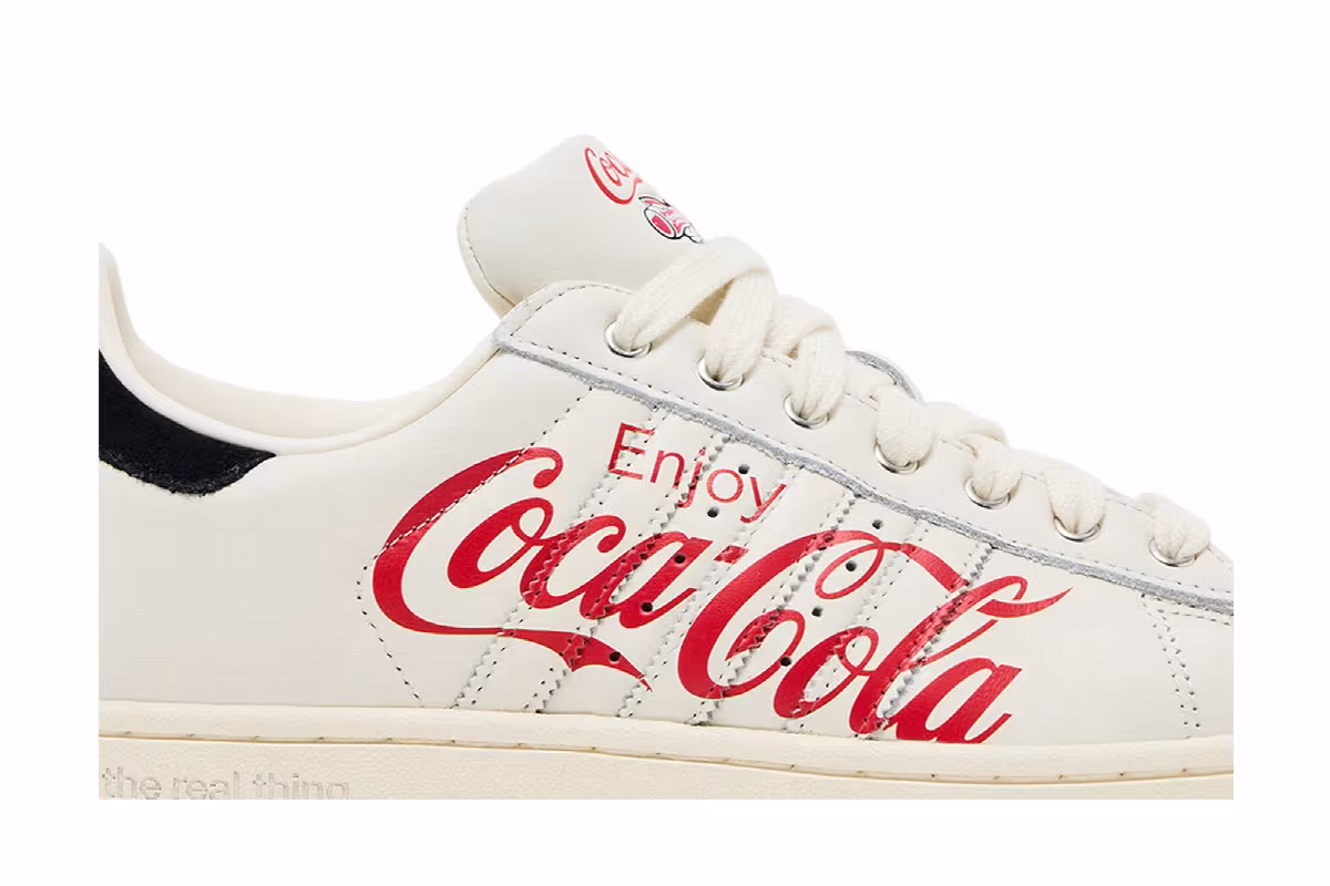 adidas Superstar Coca-Cola White Cream, view 3