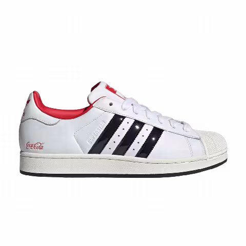 Coca-Cola x adidas Superstar II 'White Black'