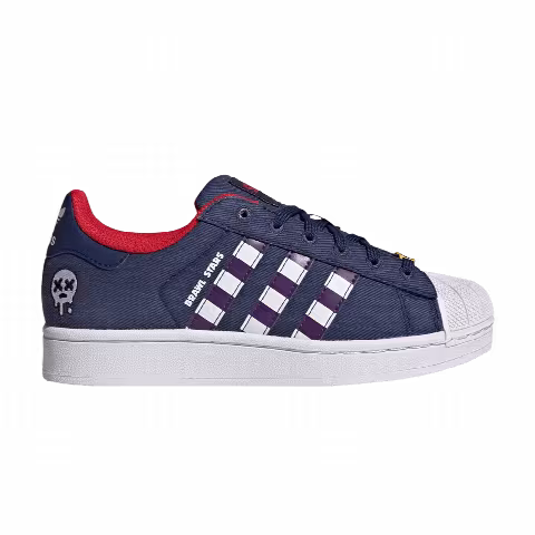 Brawl Stars x adidas Superstar II Big Kid 'Dark Blue Violet Cloud White'