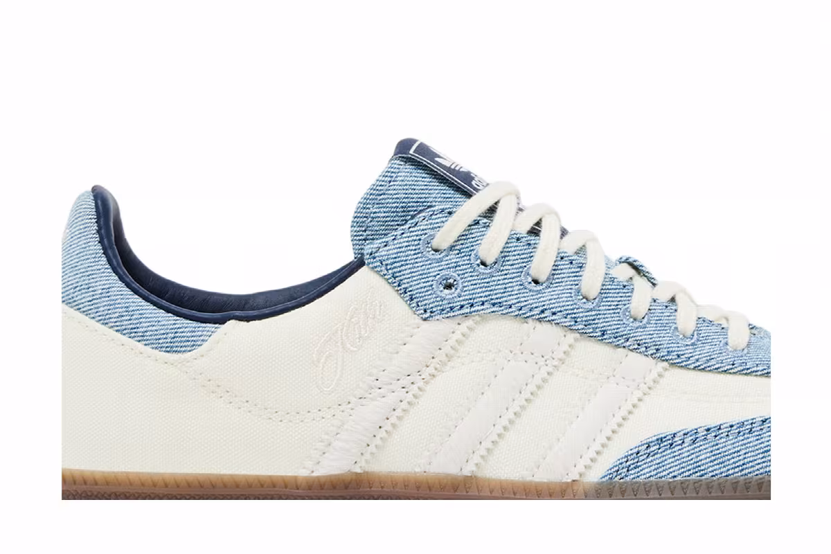 Kith x adidas Samba OG Denim, view 3