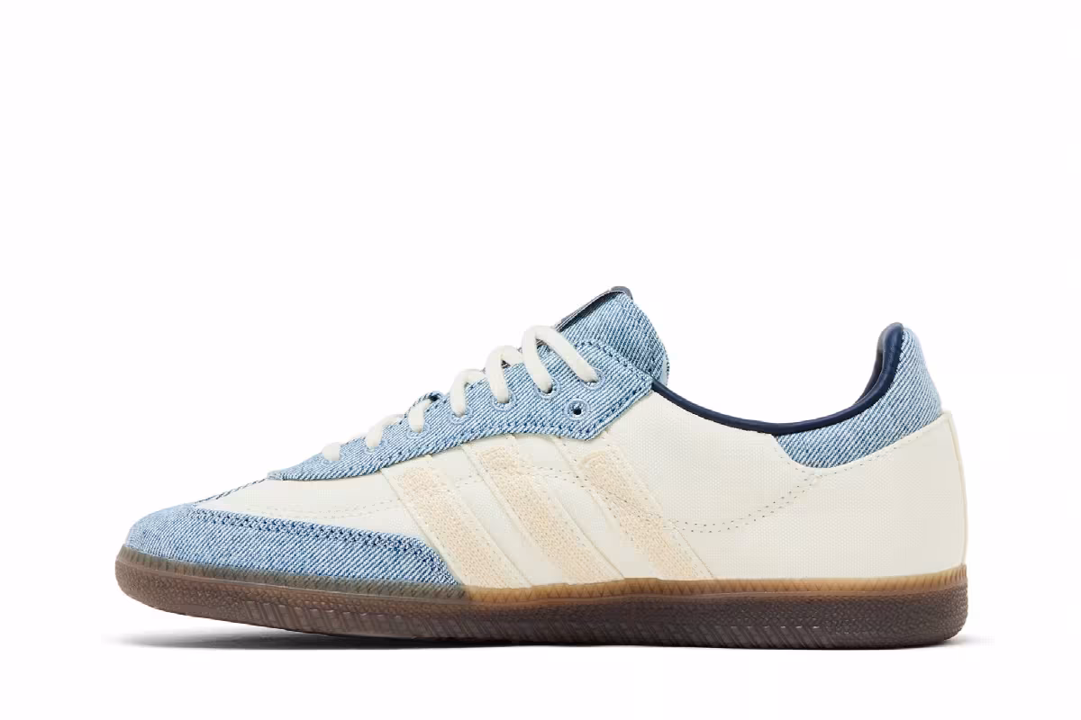 Kith x adidas Samba OG Denim, view 4