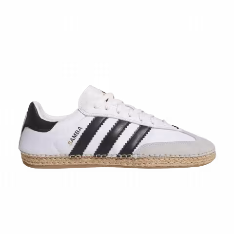 CLOT x adidas Samba Espadrille 'White Black'