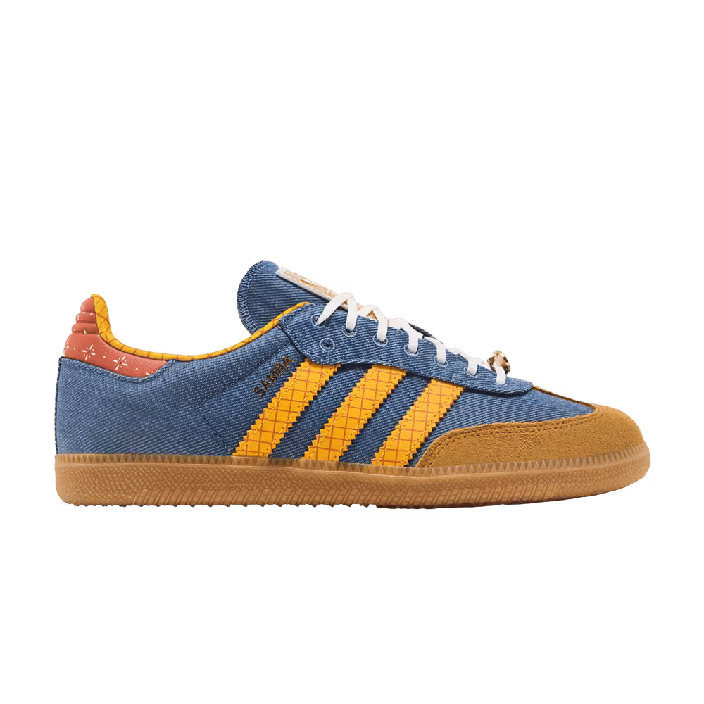 Toy Story x adidas Samba J Woody