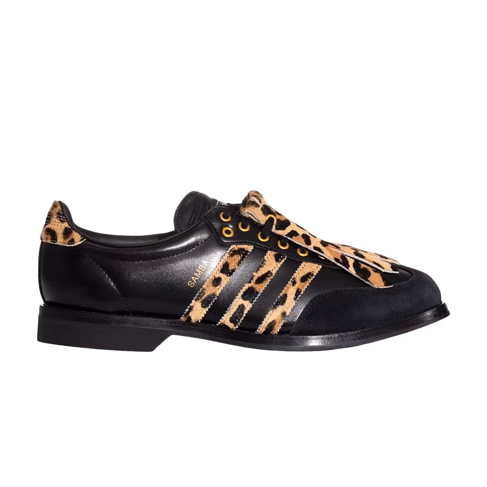 adidas Samba Bowling Core Black Supplier Colour Gold Metallic